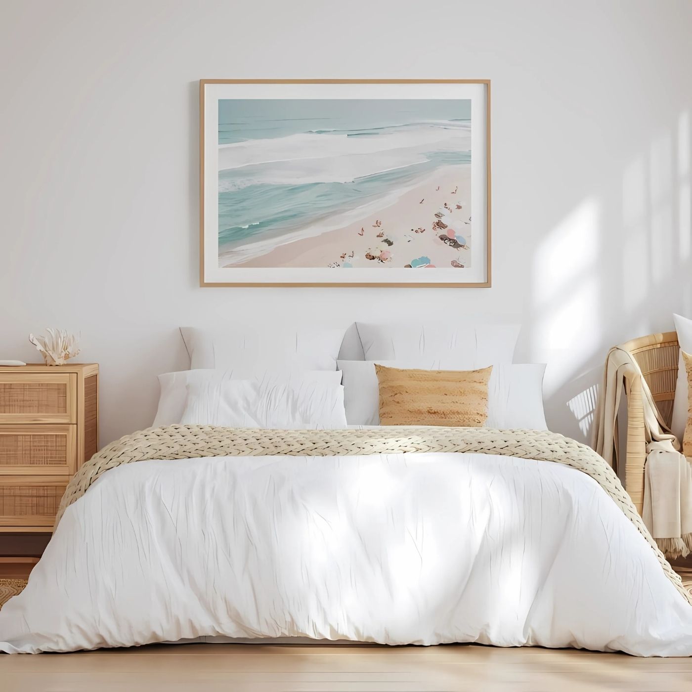 Coastal Beach Wall Art(Printable+Physical)