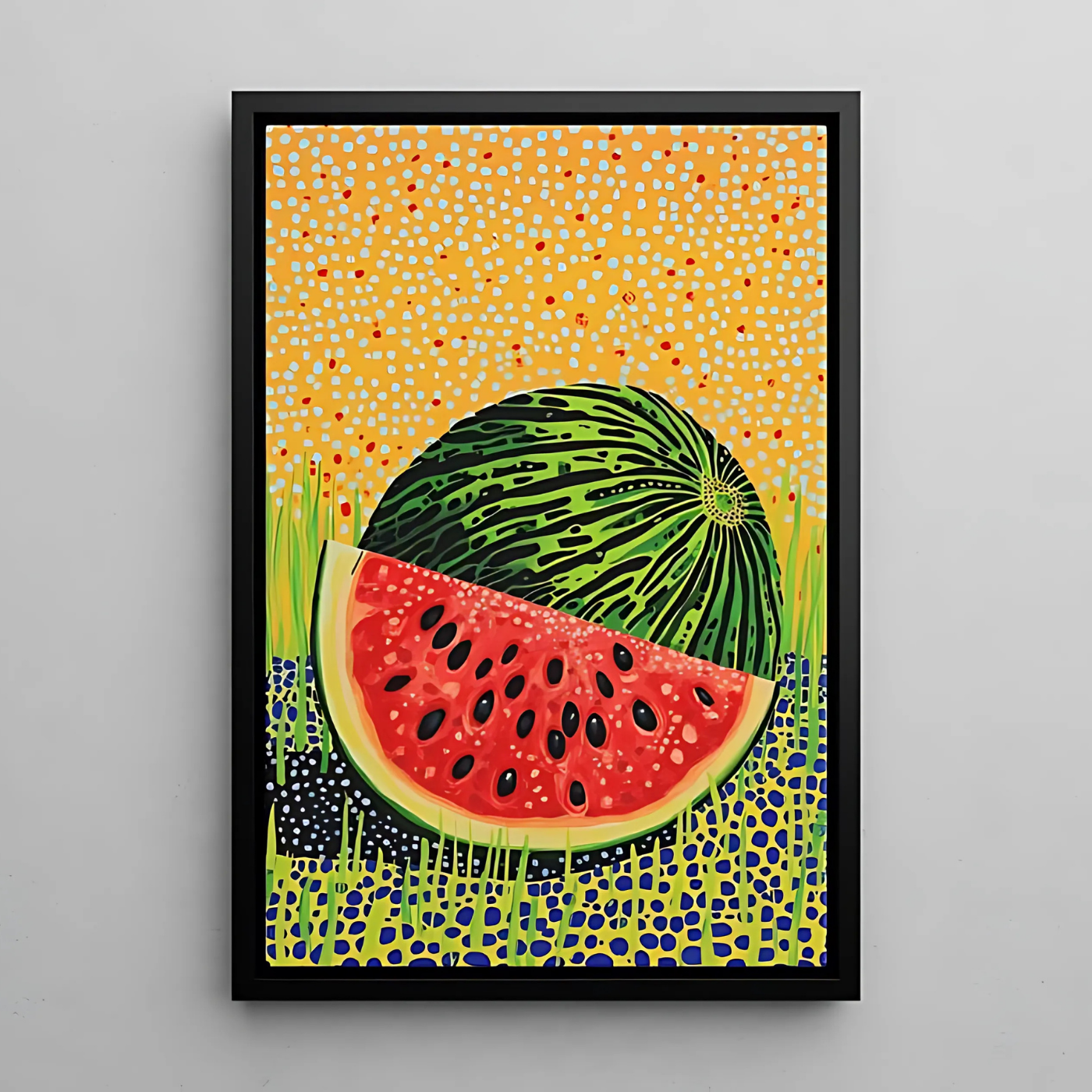 Abstract Watermelon Art Print(Printable+Physical)