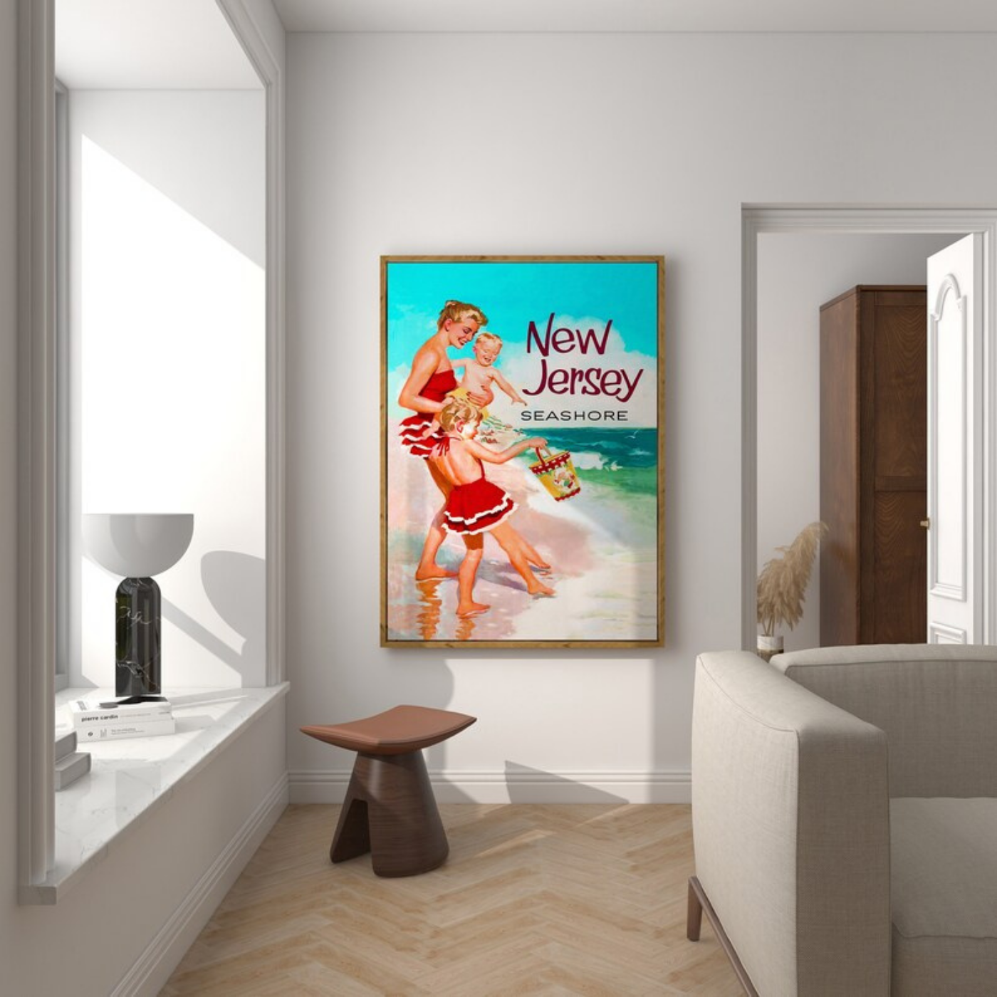 New Jersey Shore, Beach Wall Art(Printable+Physical)