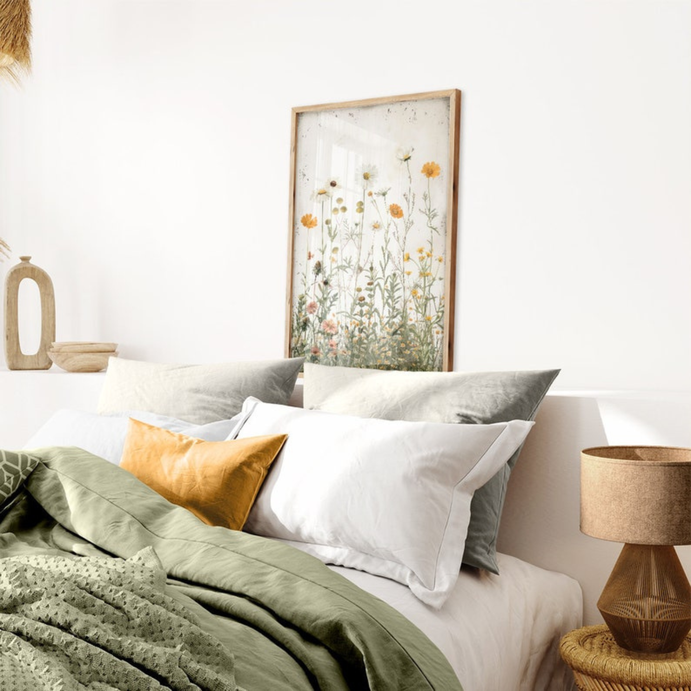 Nursery Flower Wall Art(Printable+Physical)