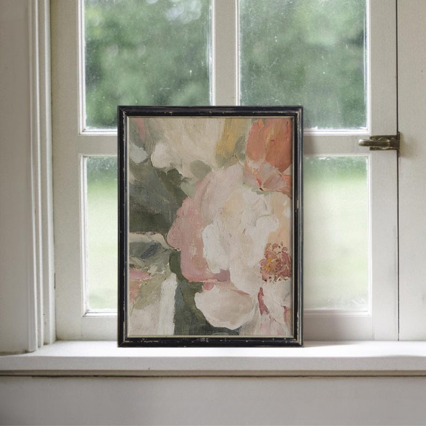 Abstract Summer Blooms Botanical Painting(Printable+Physical)