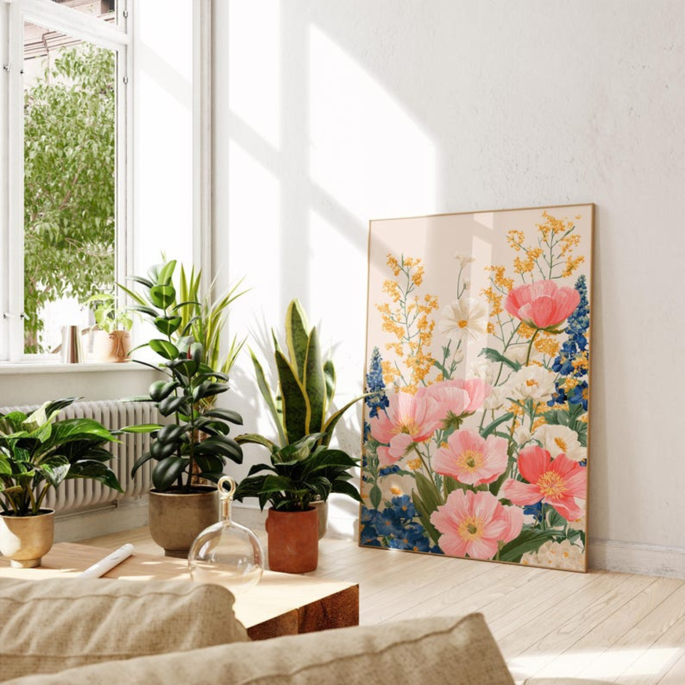 Wildflower Wall Art Print(Printable+Physical)