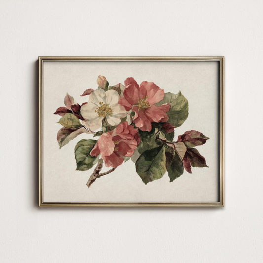 Summer Floral Art Print(Printable+Physical)