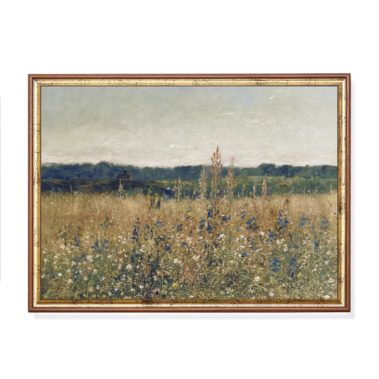 Wildflower Meadow Print Wall Art(Printable+Physical)