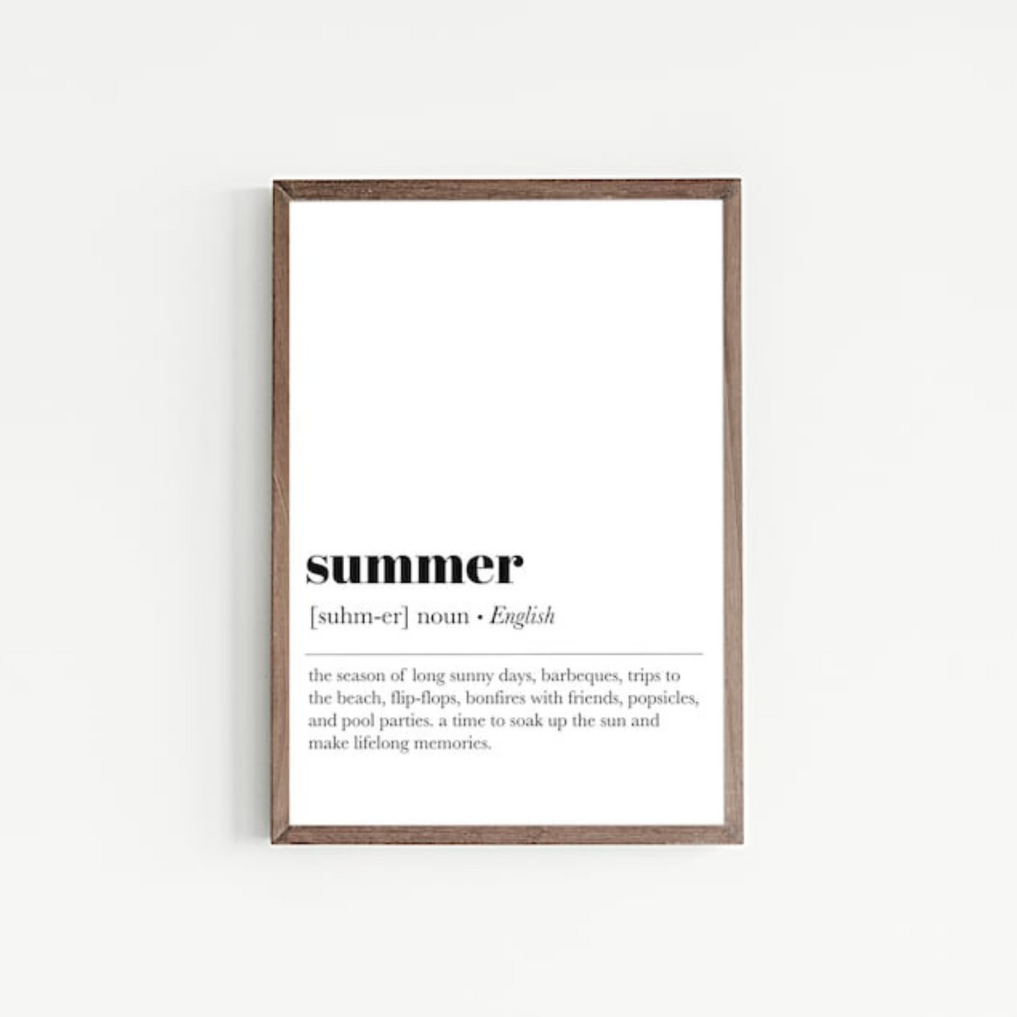 summer printable wall art (Printable+Physical)