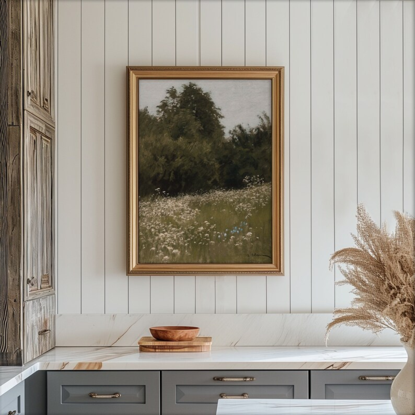 Vintage Summer Meadow Print (Printable+Physical)