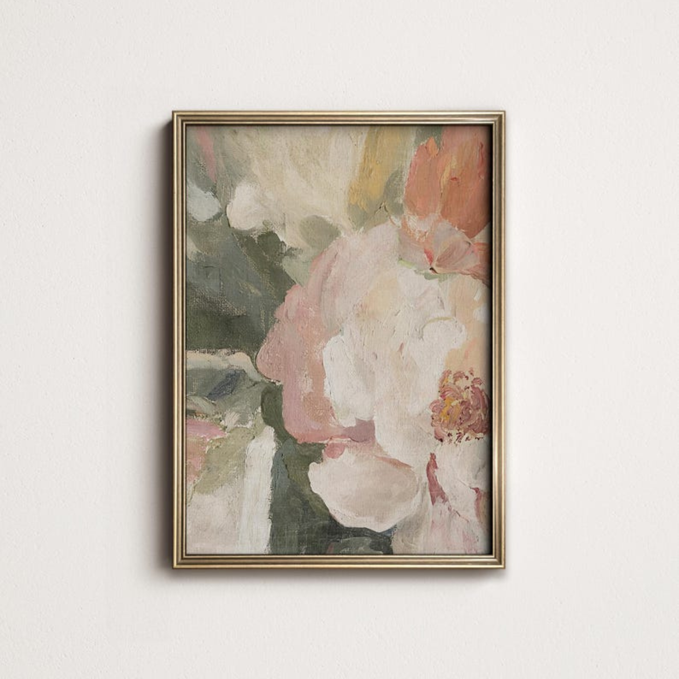 Abstract Summer Blooms Botanical Painting(Printable+Physical)