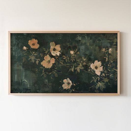Earthy Organic Floral Vintage Botanical Summer Decor(Printable+Physical)