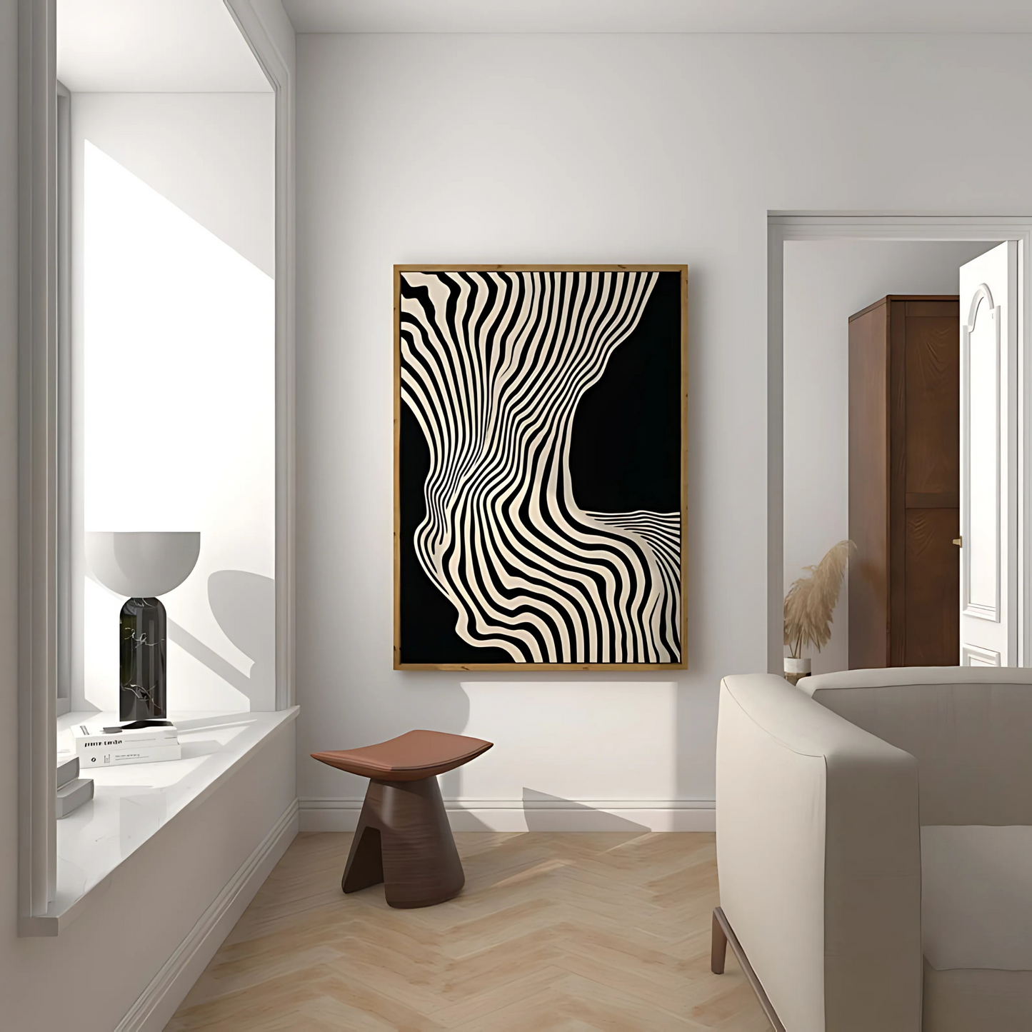 Minimalist Abstract Printable Wall Art(Printable+Physical)