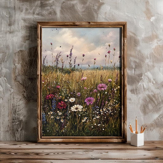 Printable Wildflower Print(Printable+Physical)