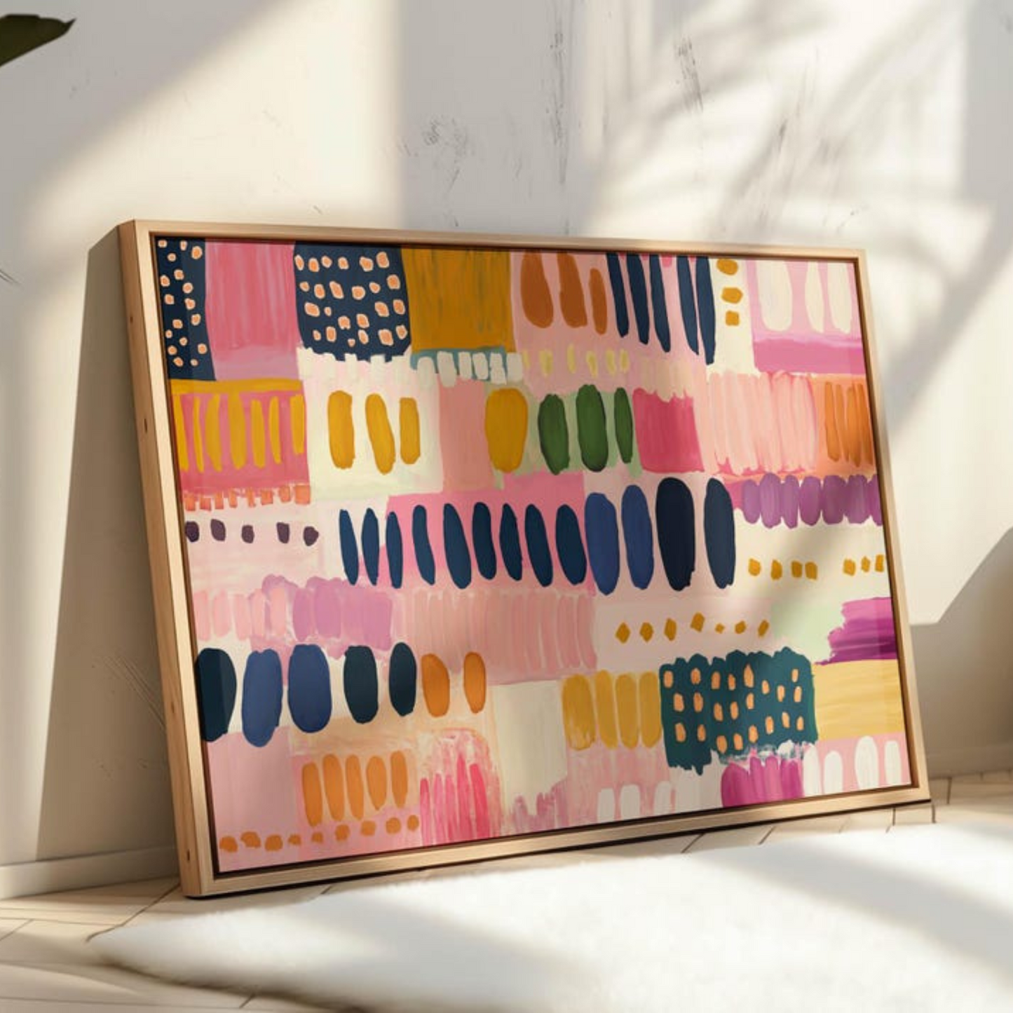 Colorful Abstract Wall Art(Printable+Physical)