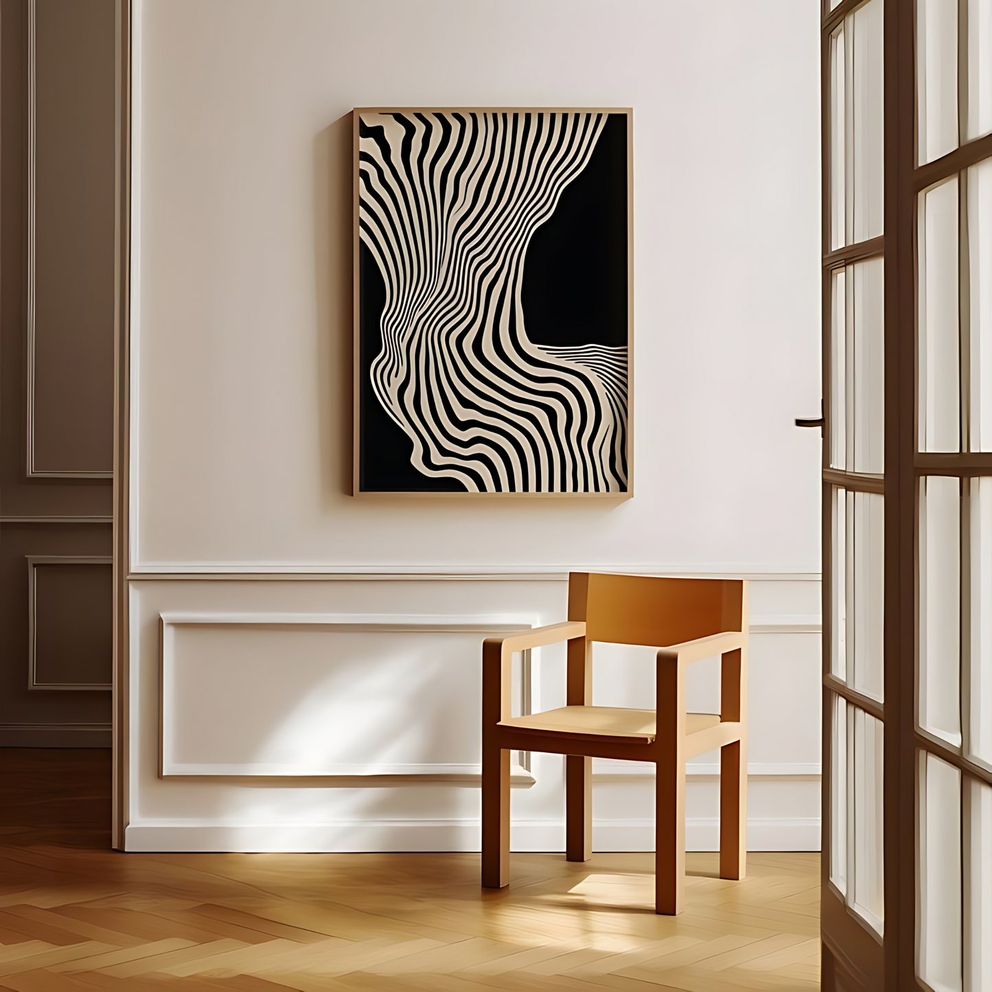 Minimalist Abstract Printable Wall Art(Printable+Physical)