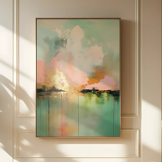 giclee print modern abstract art(Printable+Physical)