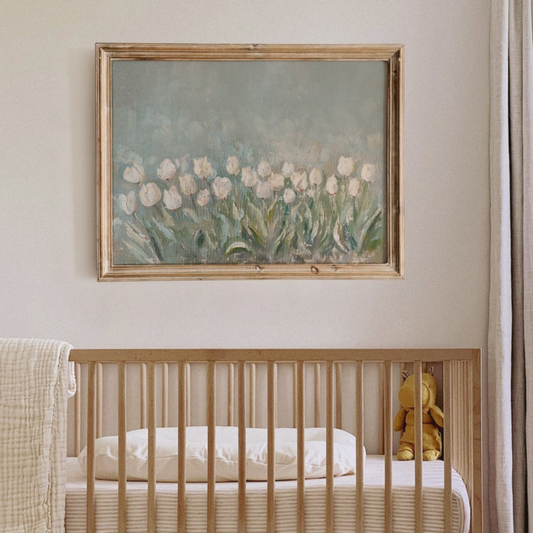 Vintage Tulip Flower Summer Print(Printable+Physical)