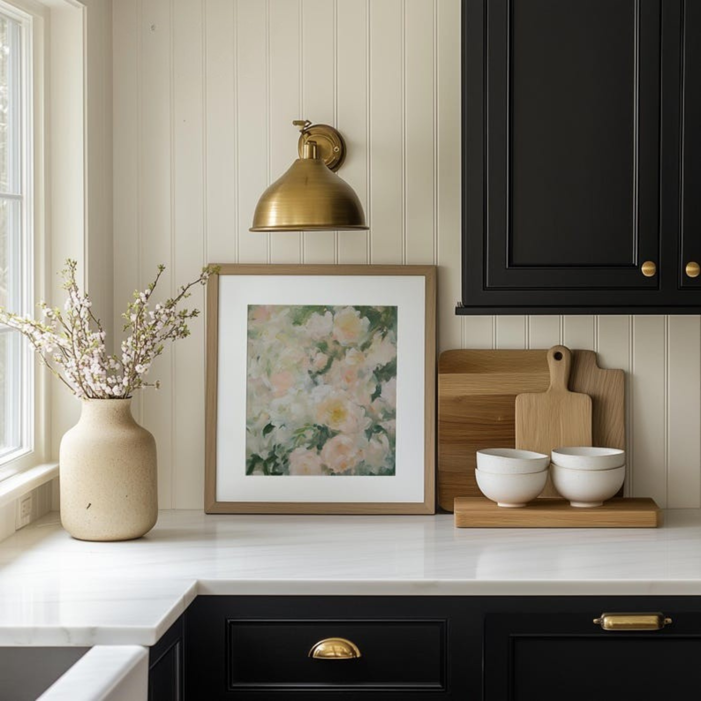 Vintage Flower Printable Wall Art(Printable+Physical)