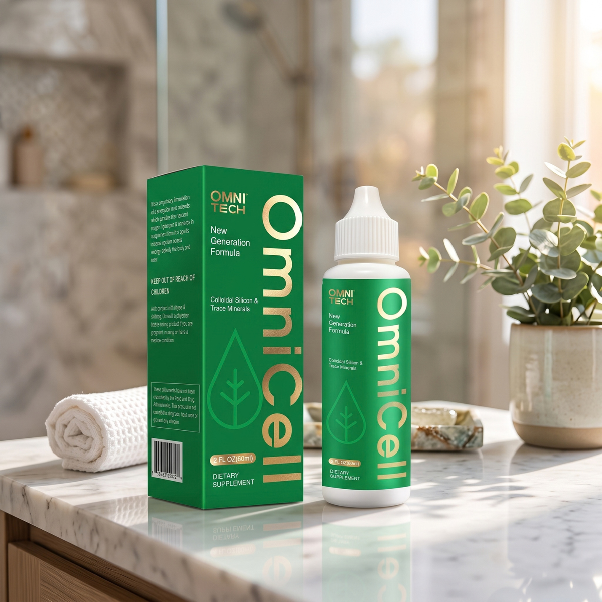OMNI TECH OmniCell Liquid Dietary Supplement – New Generation Formula