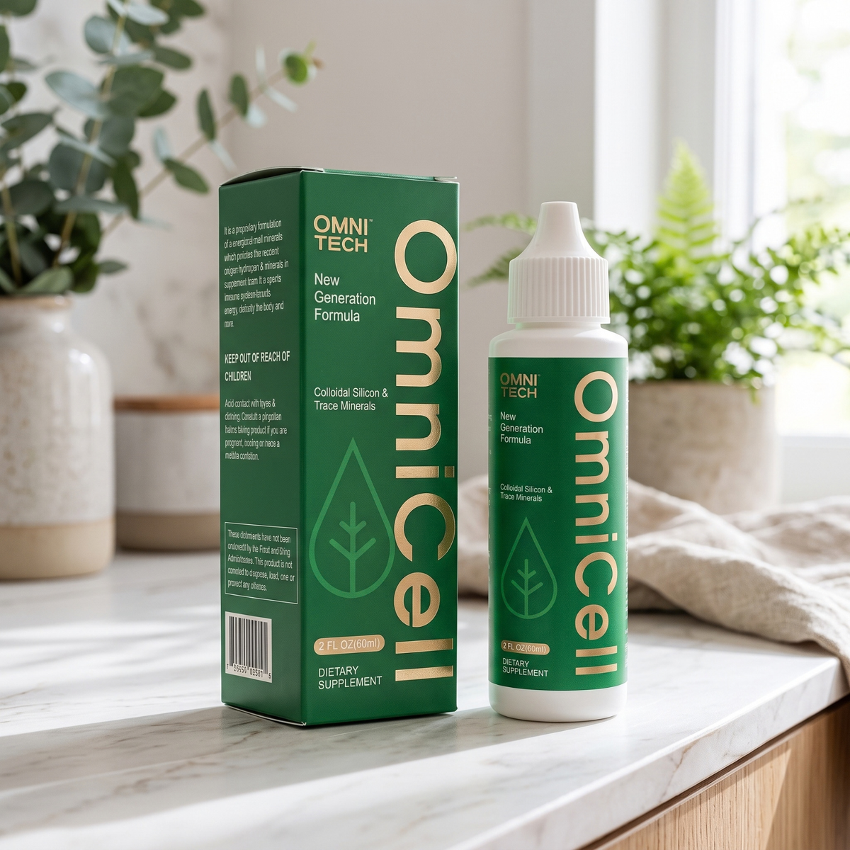 OMNI TECH OmniCell Liquid Dietary Supplement – New Generation Formula