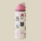Owala UO Exclusive Cat Collage 32oz Pink FreeSip Water Bottle