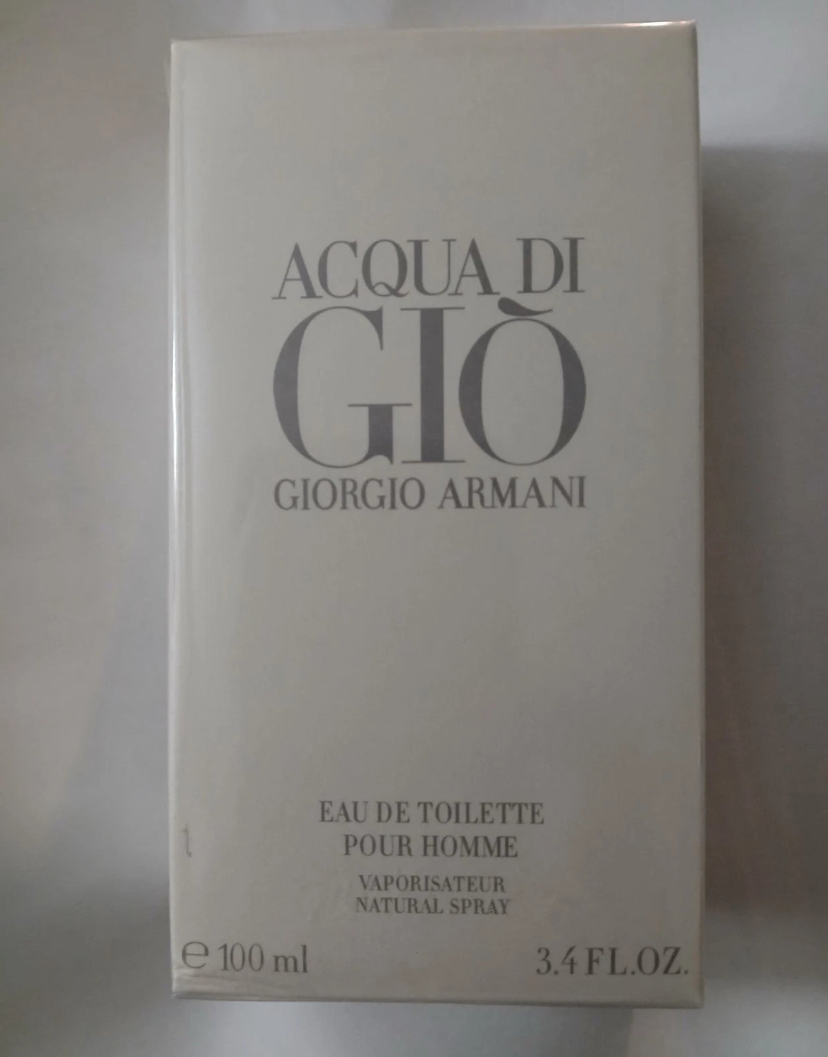 Giorgio Armani Acqua Di Gio EDT Men's Cologne 3.4 oz / 100 mL