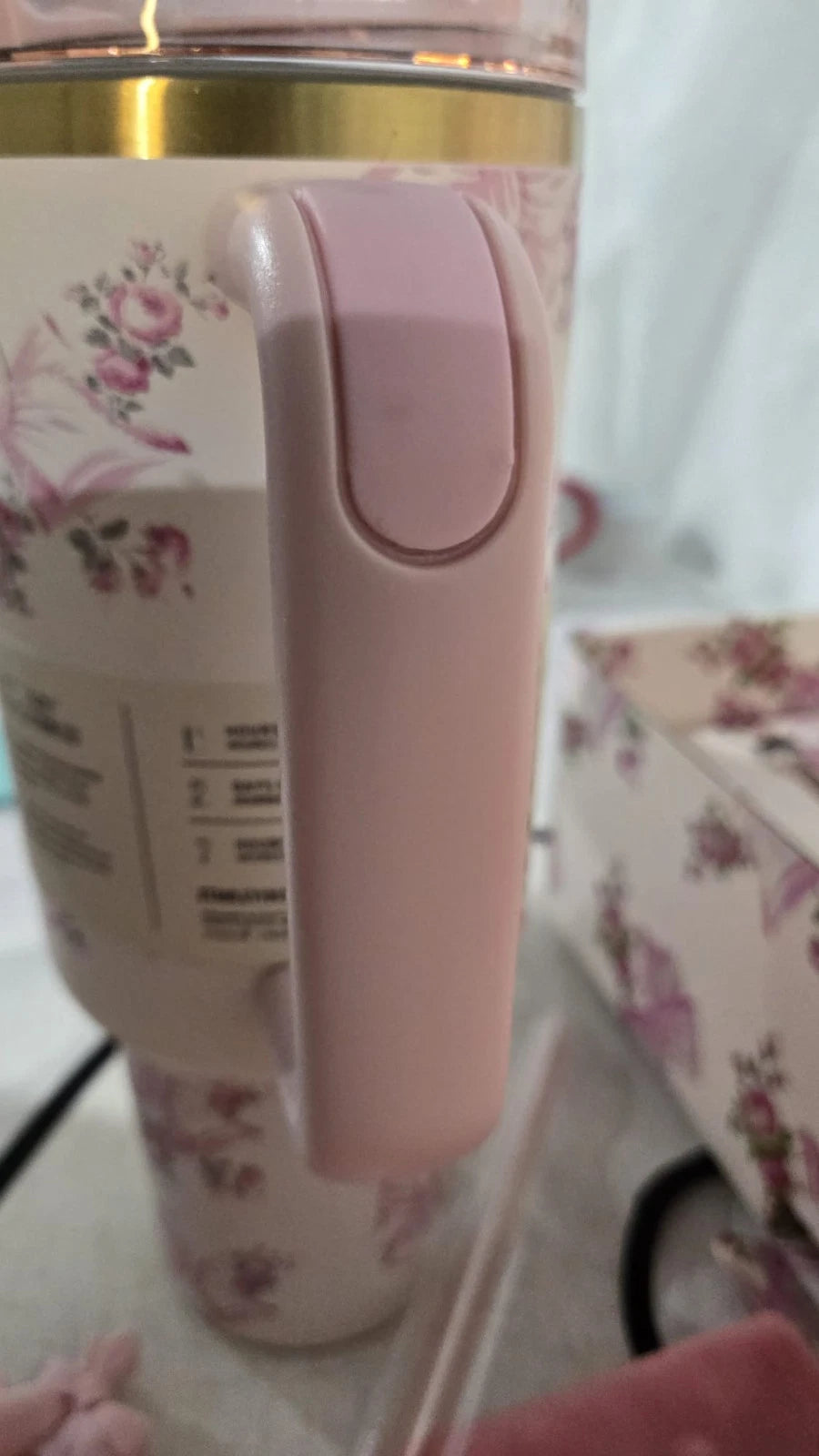 Stanley x LoveShackFancy Floral Pink Tumbler 40 oz