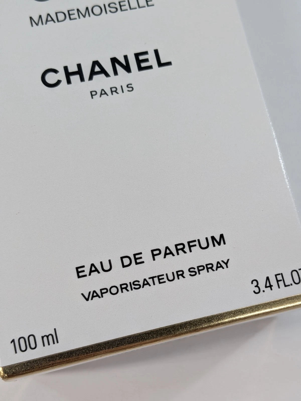 Chanel Coco Mademoiselle Empty Perfume Box 3.4 oz (100ml)
