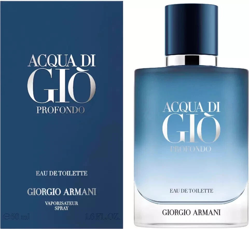 Acqua di Giò Profondo EDT Men's Cologne 3.4 oz / 100ml – New Sealed