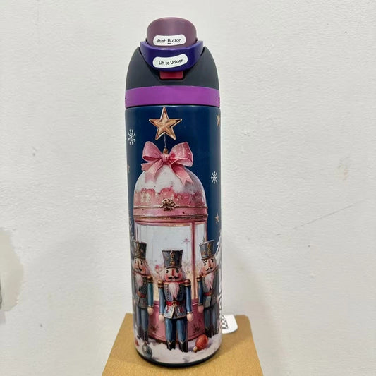 Owala 24 oz Christmas Holiday FreeSip Water Bottle