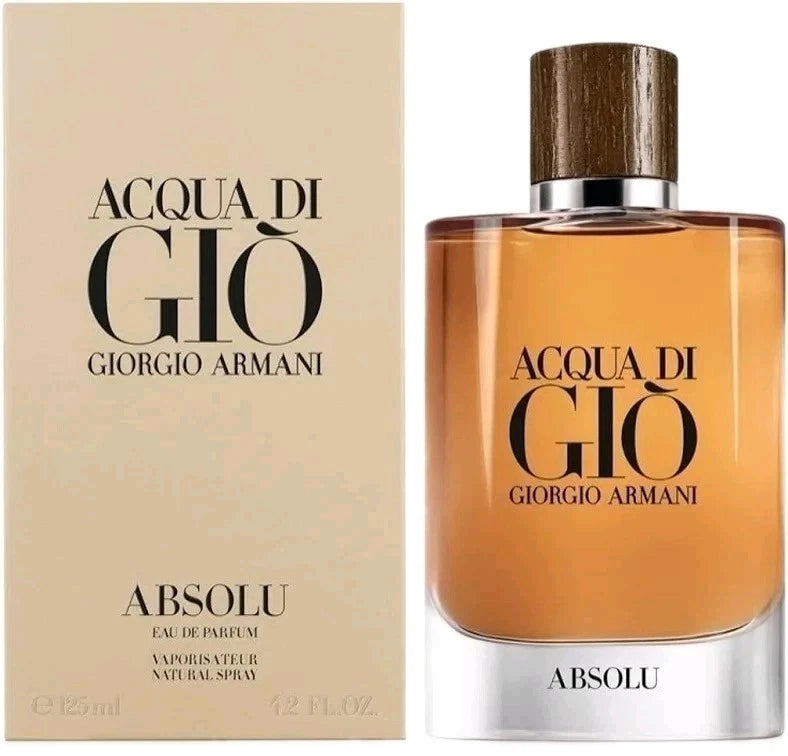 Giorgio Armani Acqua di Giò Absolu EDP 4.2 oz / 125ml Men's Cologne