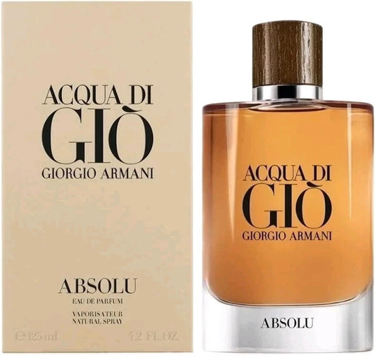 Giorgio Armani Acqua di Giò Absolu EDP 4.2 oz / 125ml Men's Cologne