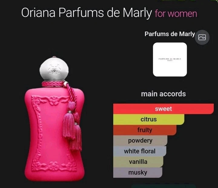 Parfums de Marly Oriana EDP for Women 2.5 oz / 75ml