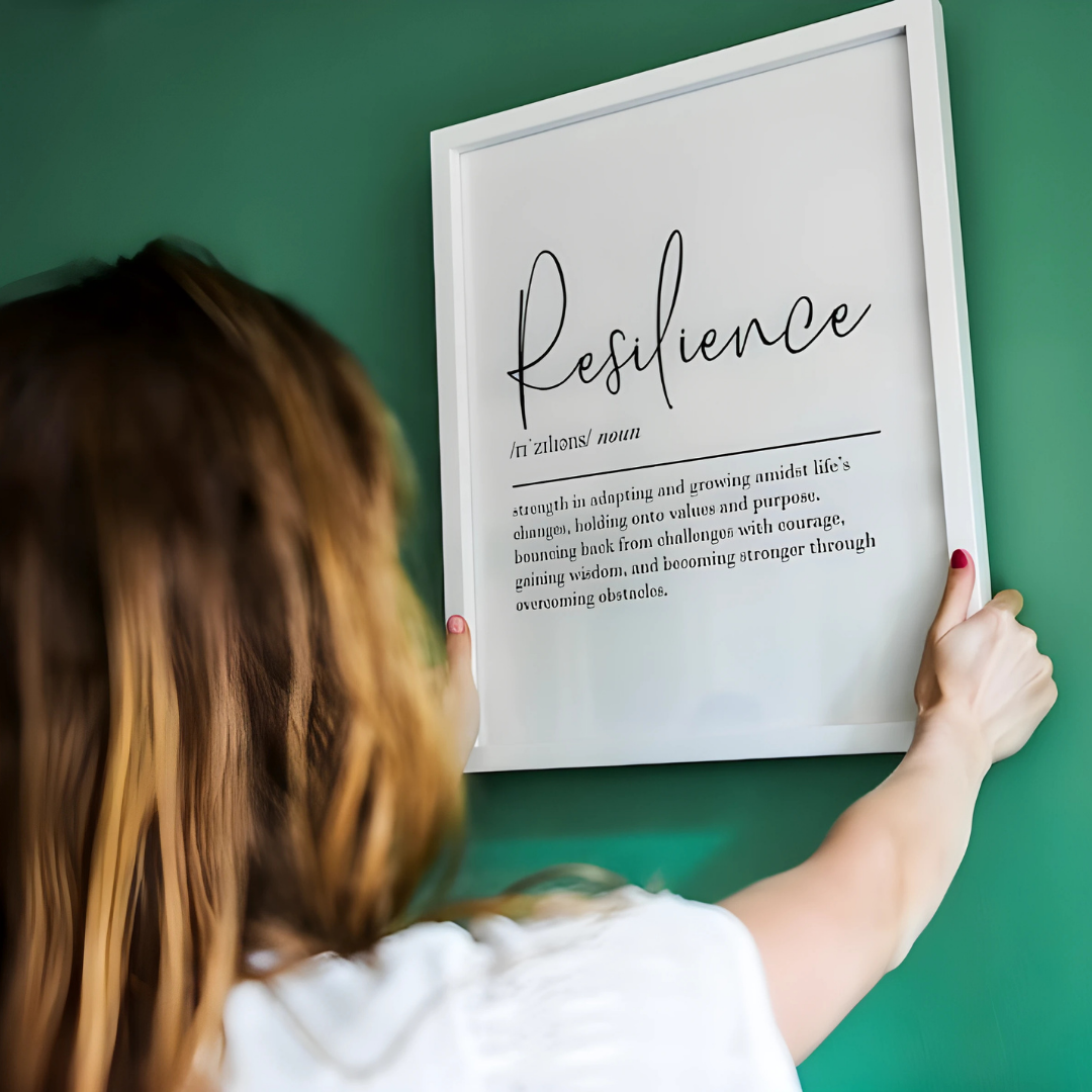 Resilience definition printable wall art(Printable+Physical)