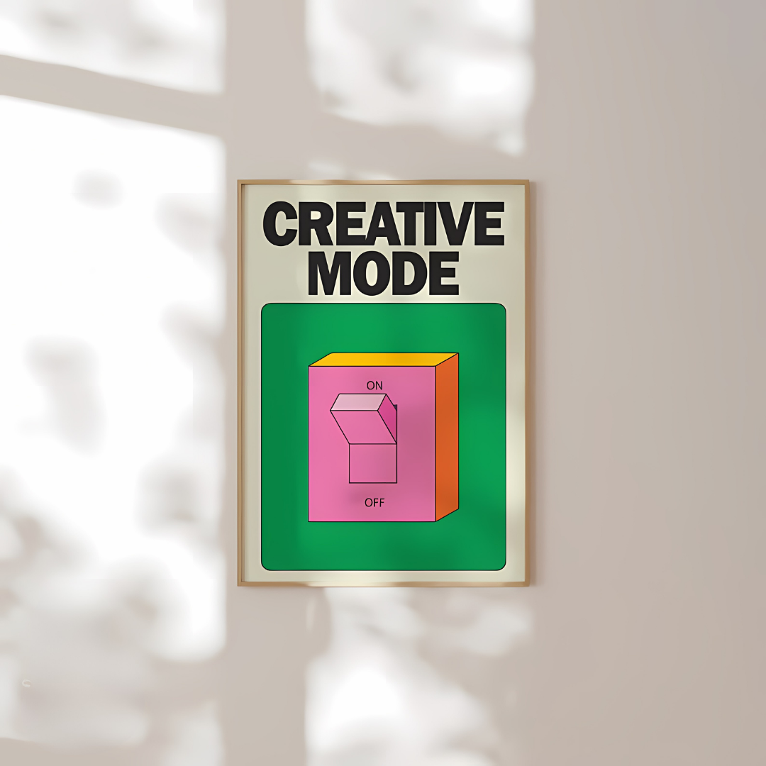 ORIGINAL Creative Mode Wall Print Trendy Wall Art(Printable+Physical)