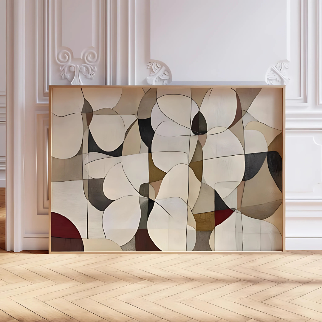 Modern large abstract painting(Printable+Physical)