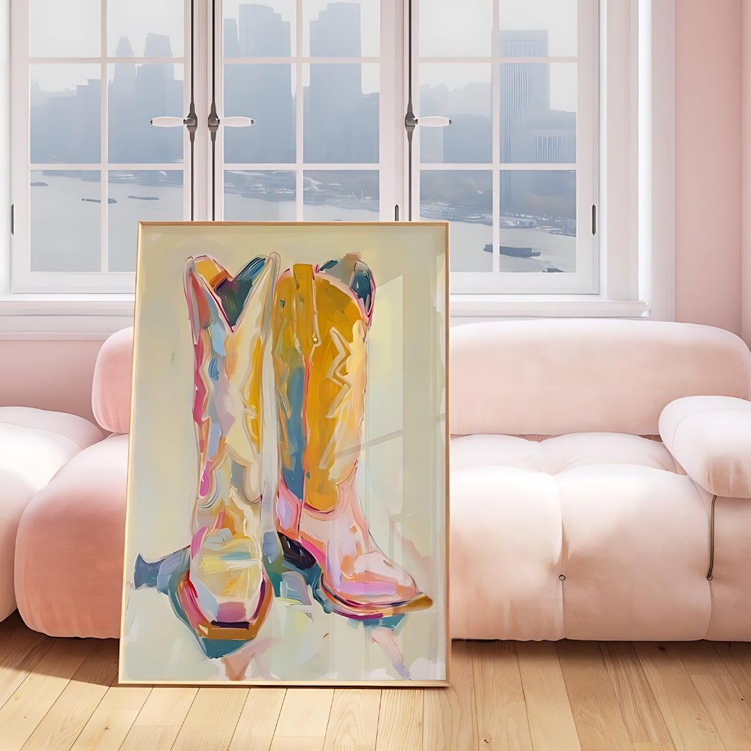 Western Cowboy Print Wall Art Poster(Printable+Physical)