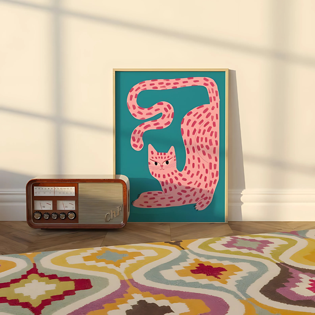 Maximalist Printable eclectic wall art(Printable+Physical)