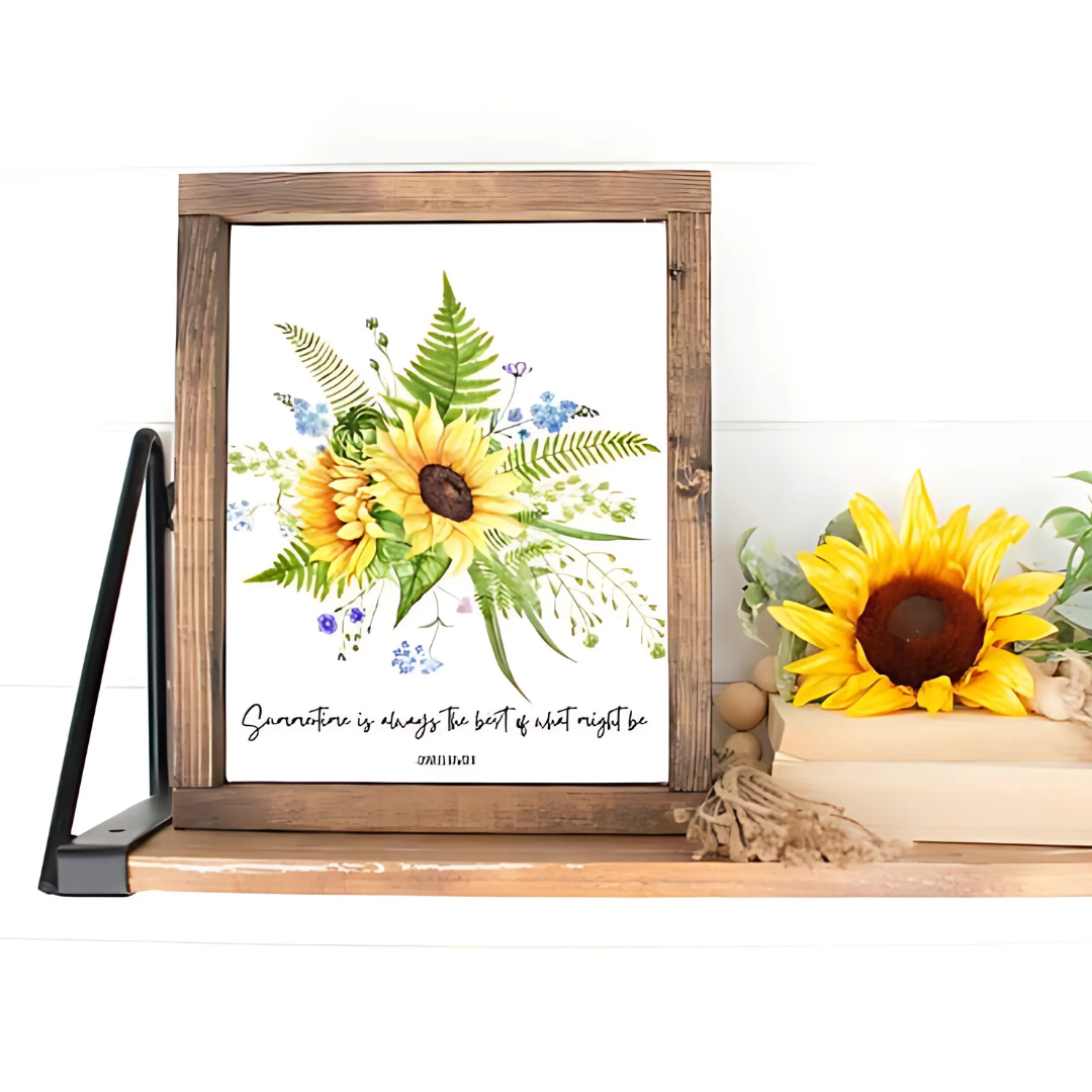 Summertime Is Always The Best Of What Might Be Printable Quote Wall Art(Printable+Physical)