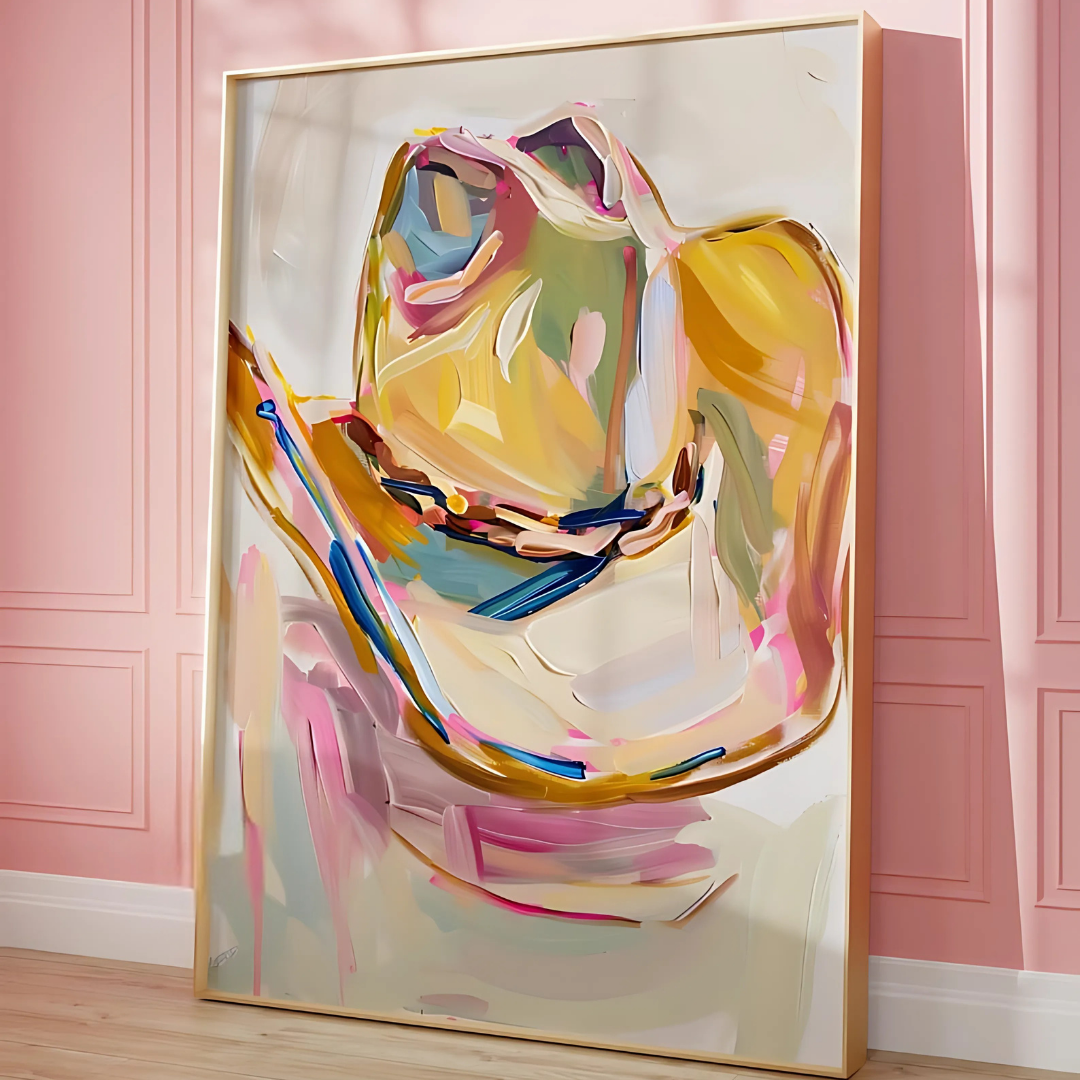 Western Cowboy hat Print Wall Art (Printable+Physical)