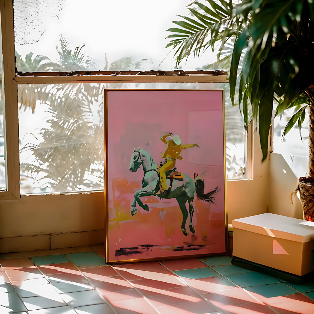 Modern Cowboy Culture Art Print (Printable+Physical)
