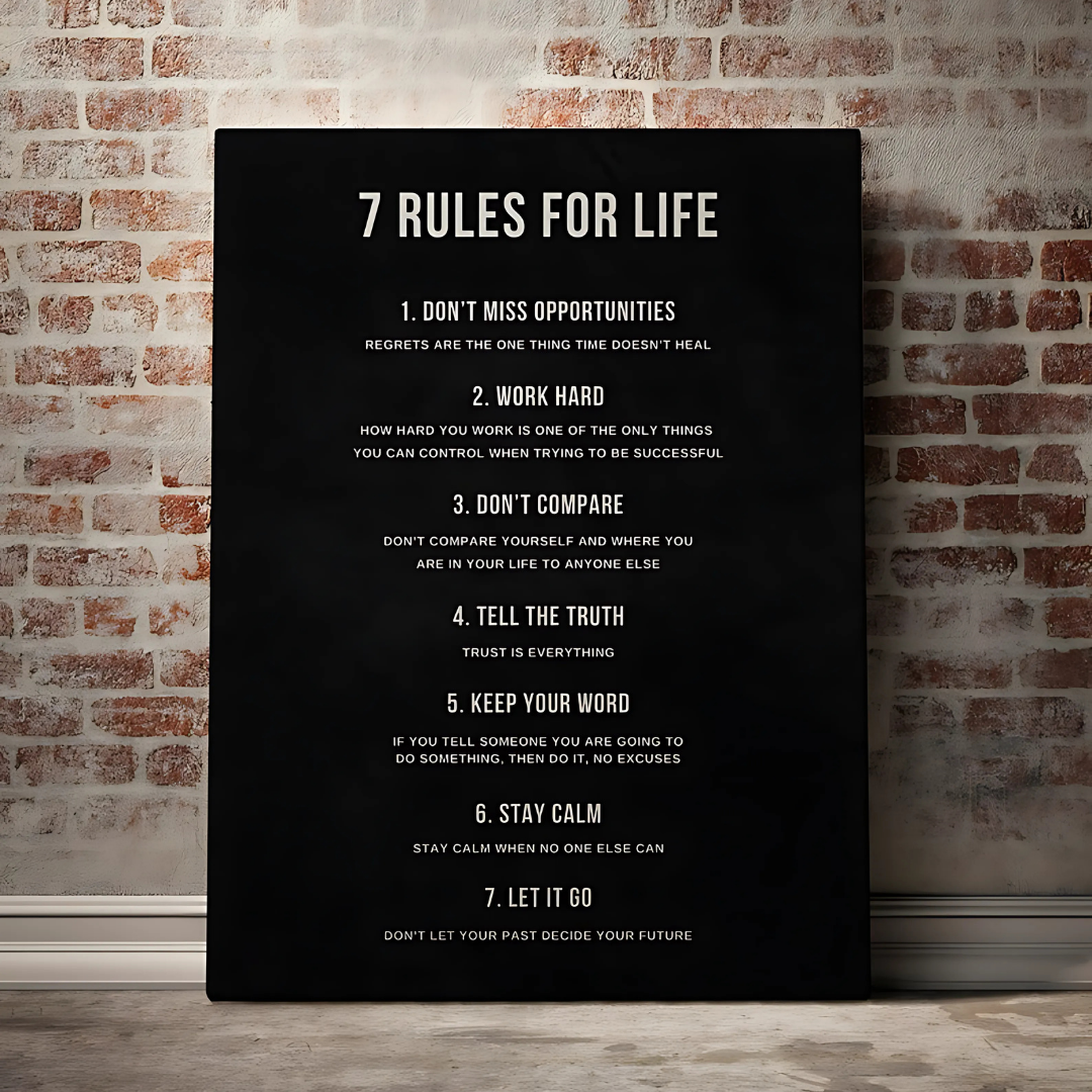 MOTIVATIONAL CANVAS Inspirational Wall Art (Printable+Physical)