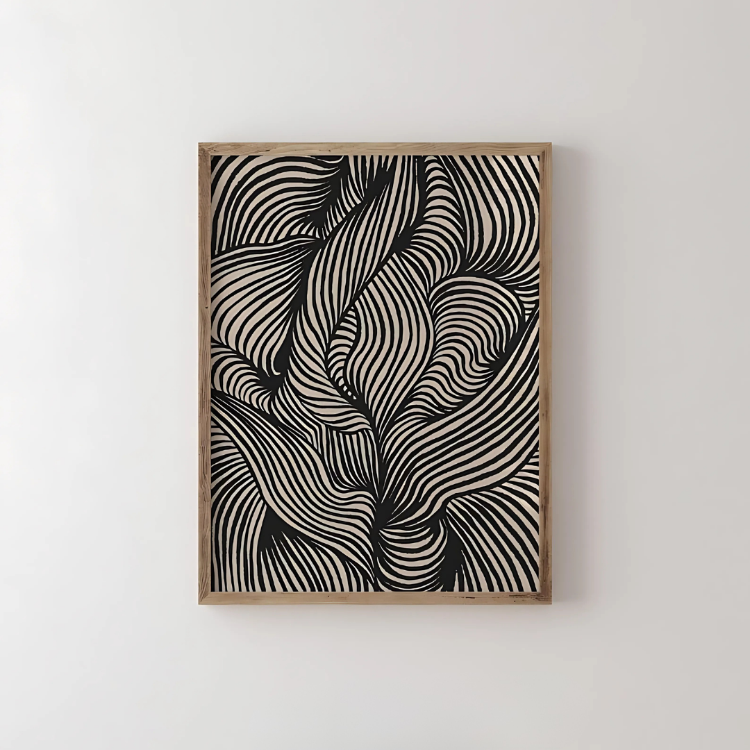Modern Neutral Aesthetic Wall Decor(Printable+Physical)