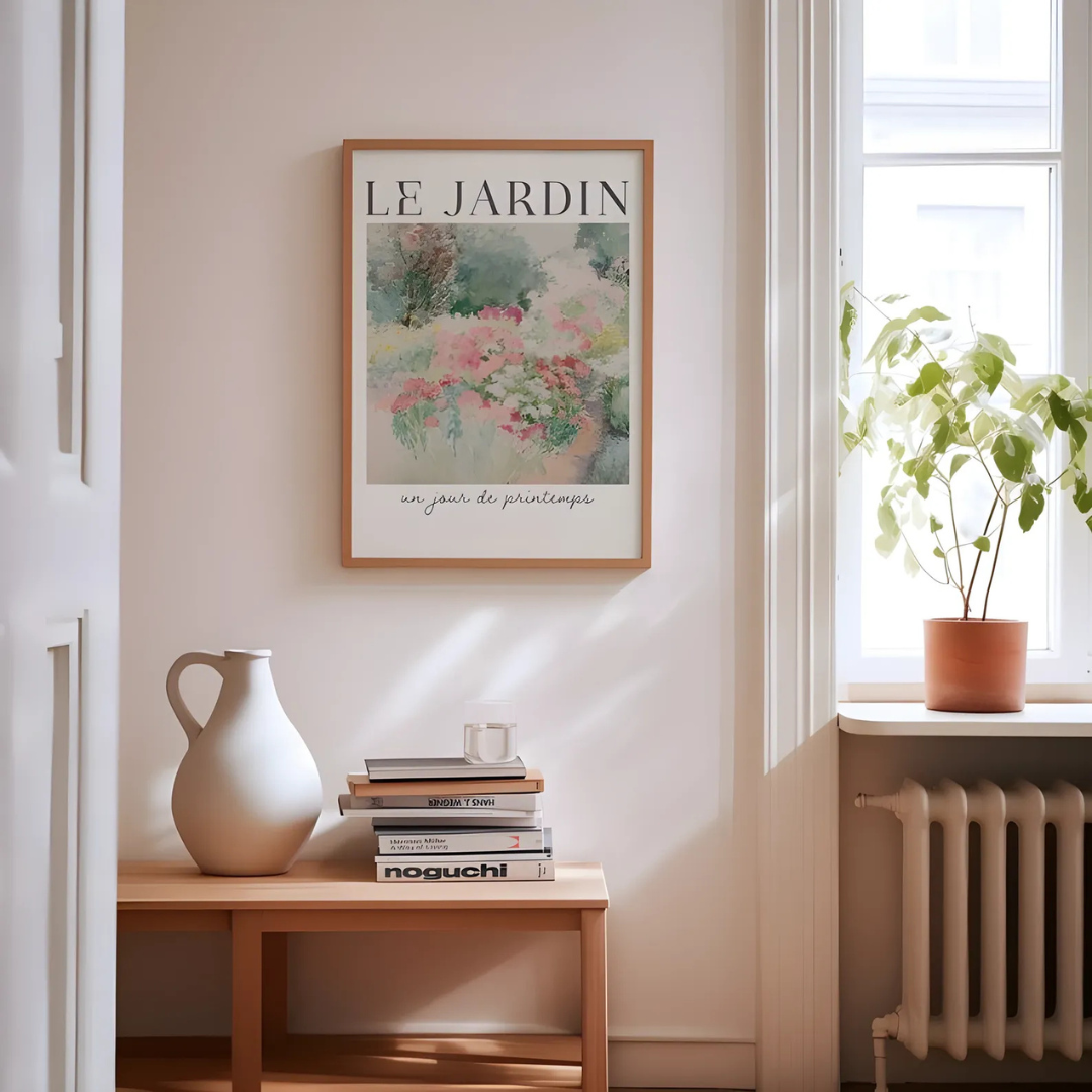 Spring Floral Garden Painting(Printable+Physical)