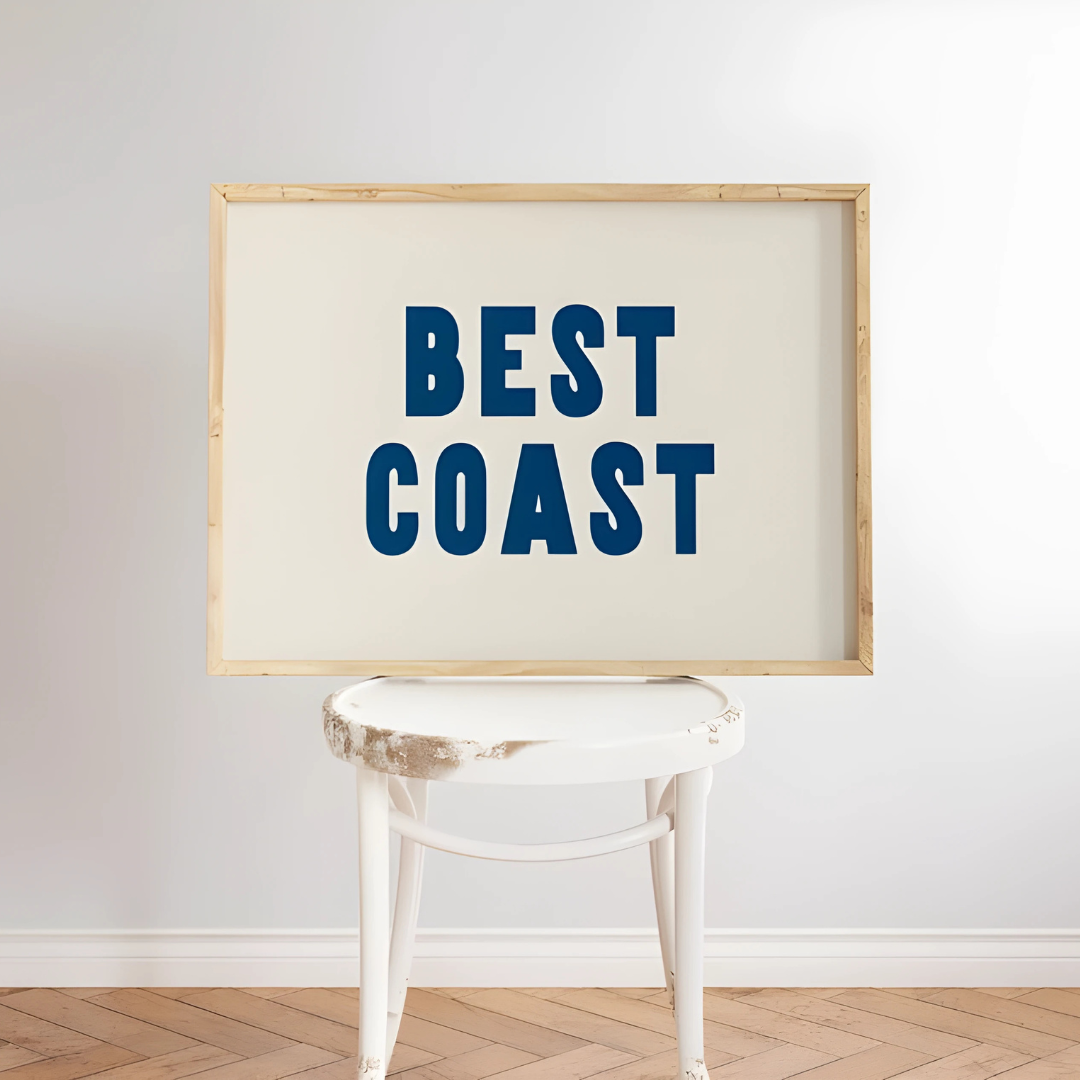Coastal Cowgirl Aesthetic Wall Art(Printable+Physical)