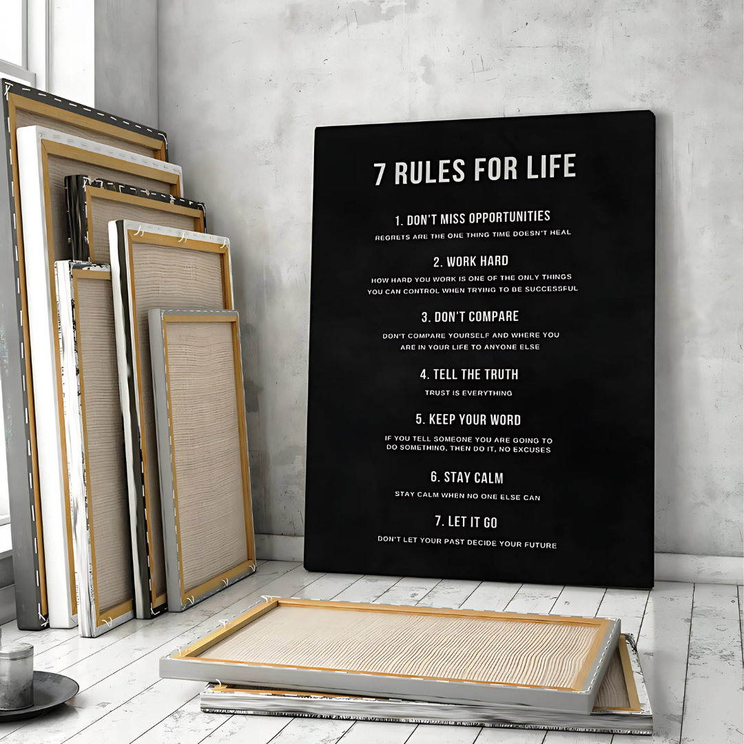 MOTIVATIONAL CANVAS Inspirational Wall Art (Printable+Physical)