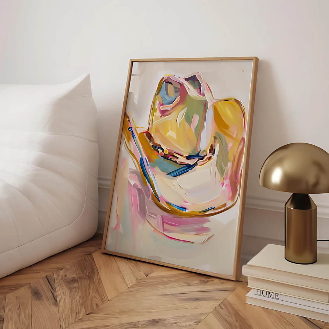 Western Cowboy hat Print Wall Art (Printable+Physical)