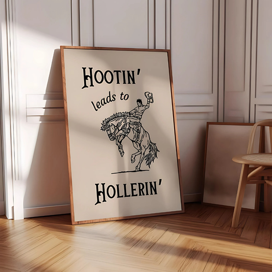 Vintage Wild Western Wall Art (Printable+Physical)