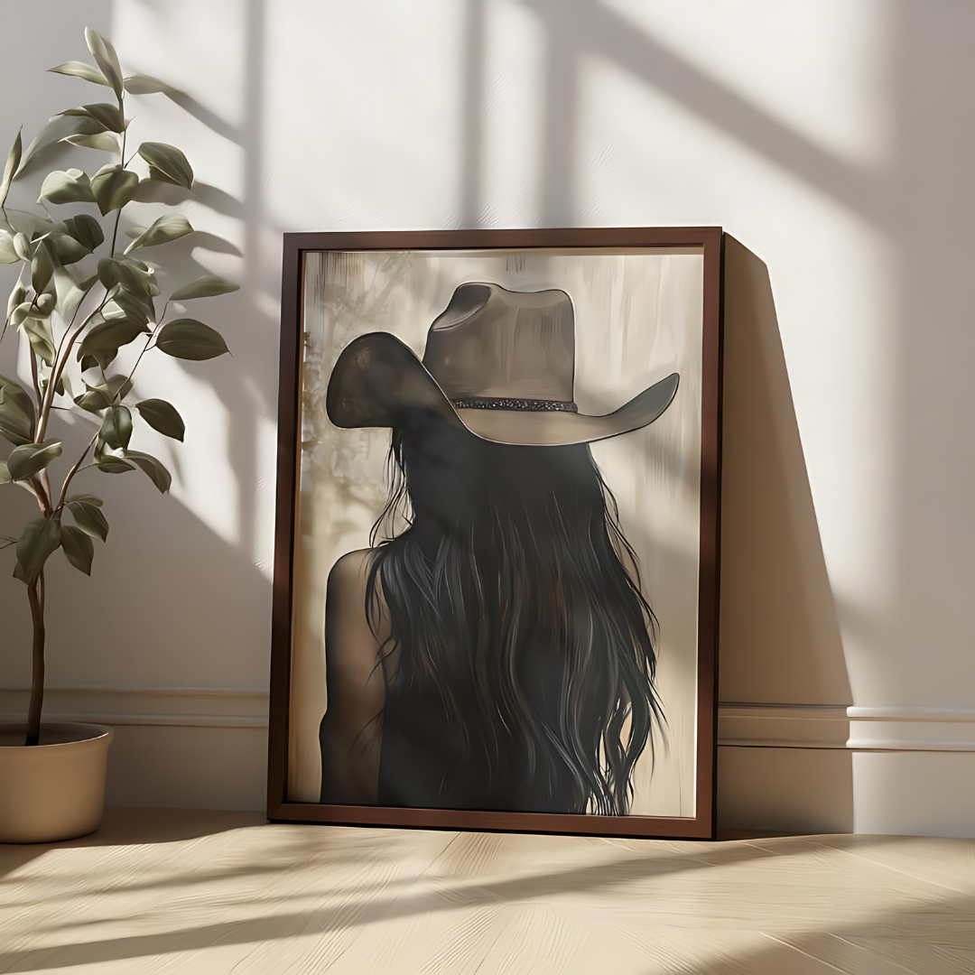 Western Rustic Country Farmhouse Decor (Printable+Physical)