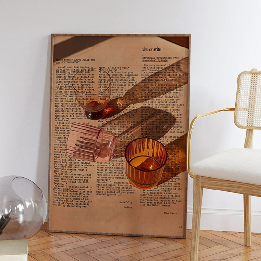 Typography Print Trendy Wall Art(Printable+Physical)