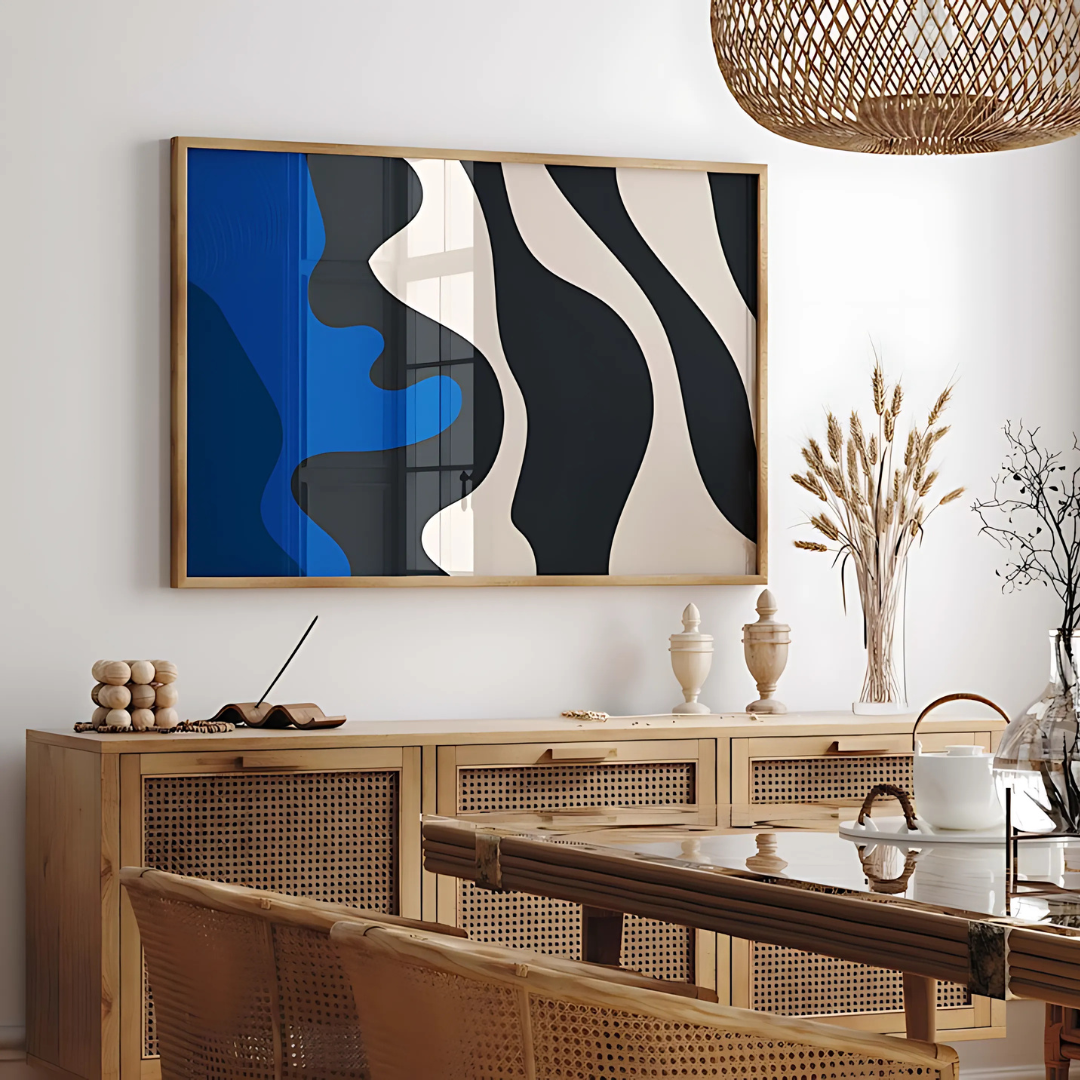 Horizontal Abstract Art Print(Printable+Physical)