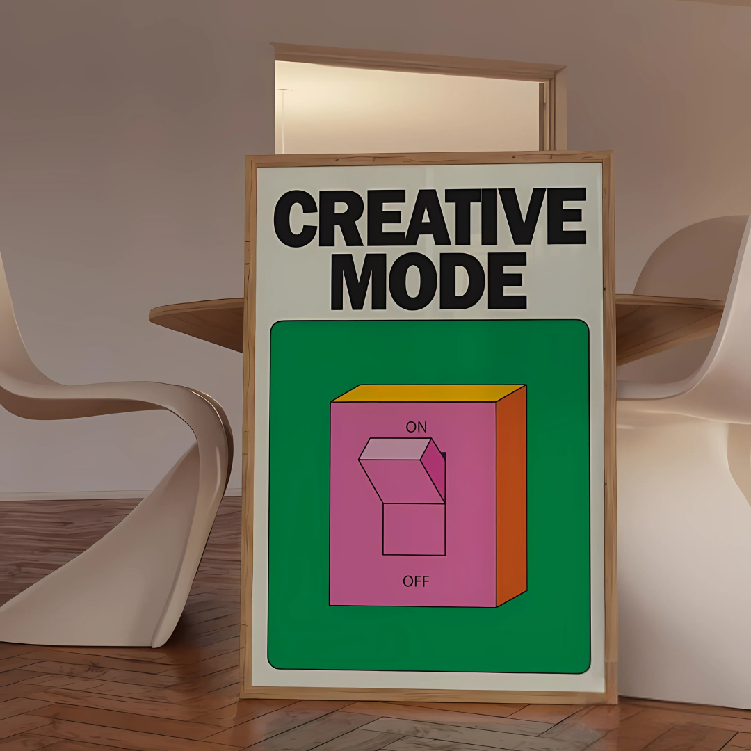 ORIGINAL Creative Mode Wall Print Trendy Wall Art(Printable+Physical)