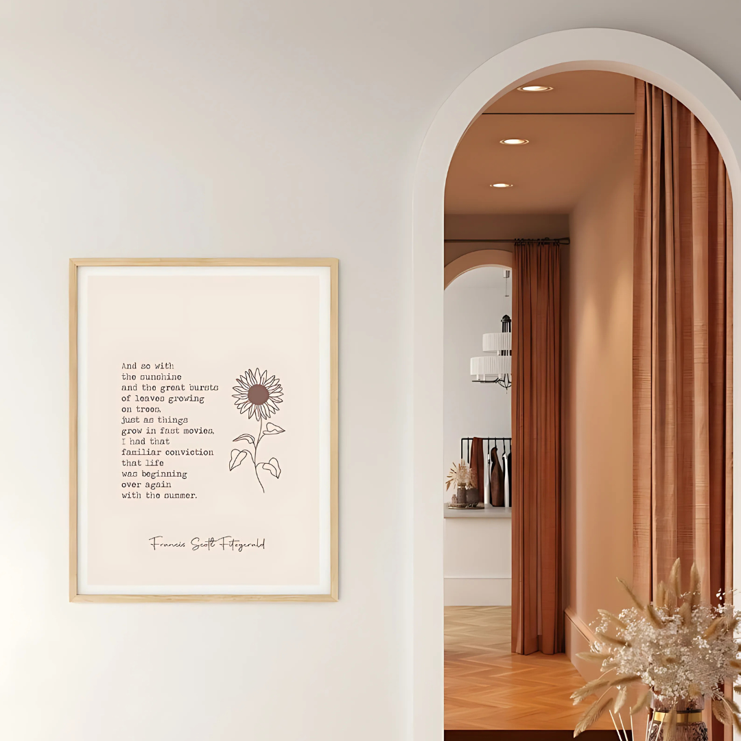 Summer Quote Print Wall Art(Printable+Physical)
